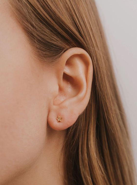 JaxKelly Complements Sun & Moon Stud Earrings