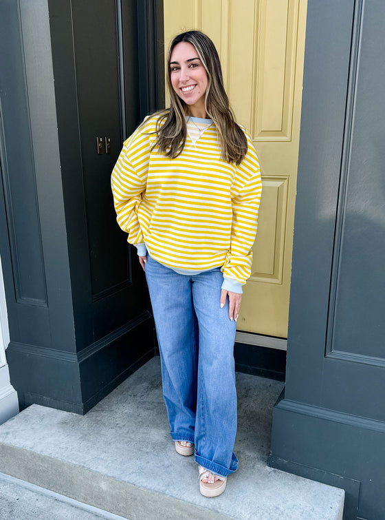 Free People Classic Oversized Crewneck