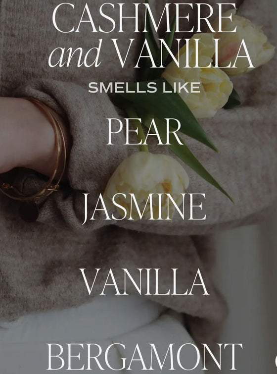 Sweet Water Candle - Cashmere Vanilla