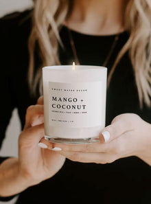  Sweet Water Candle - Mango & Coconut