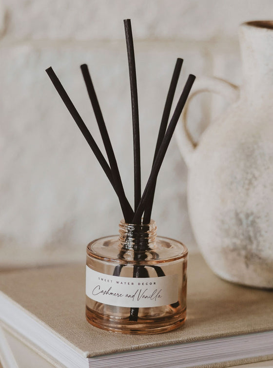 Sweet Water Decor Cashmere and Vanilla Reed Diffuser