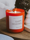 Sweet Water Decor Happy Holidays 15 Oz Candle