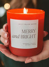 Sweet Water Decor Merry And Bright 15 Oz Candle
