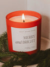 Sweet Water Decor Merry And Bright 15 Oz Candle