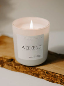  Sweet Water Decor Weekend 15 oz Candle
