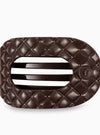 Teleties Round Flat Large Hair Clip In 9 Colors