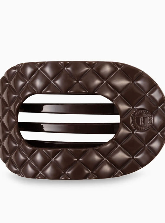 Teleties Round Flat Large Hair Clip In 9 Colors