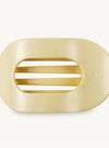 Teleties Round Flat Large Hair Clip In 3 Colors