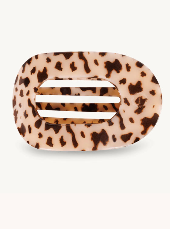 Teleties Round Flat Large Hair Clip In 3 Colors