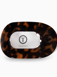  Teleties Medium Round Flat Hair Clip in 4 Colors
