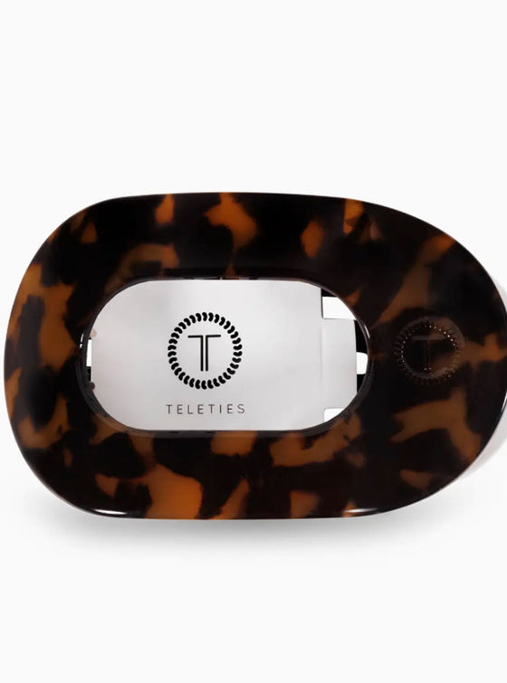 Teleties Medium Round Flat Hair Clip in 4 Colors