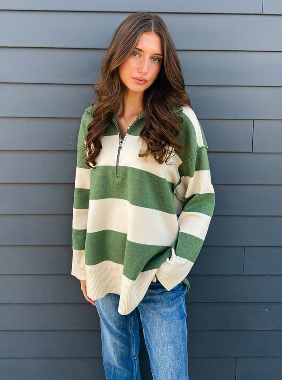 The Match Day Sweater in 2 Colors