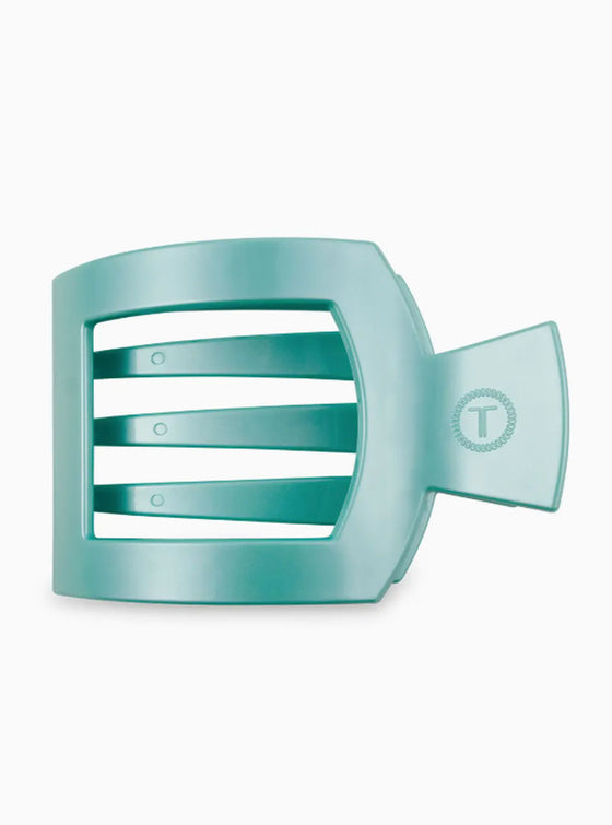 Teleties Large Square Flat Hair Clips In 2 Colors