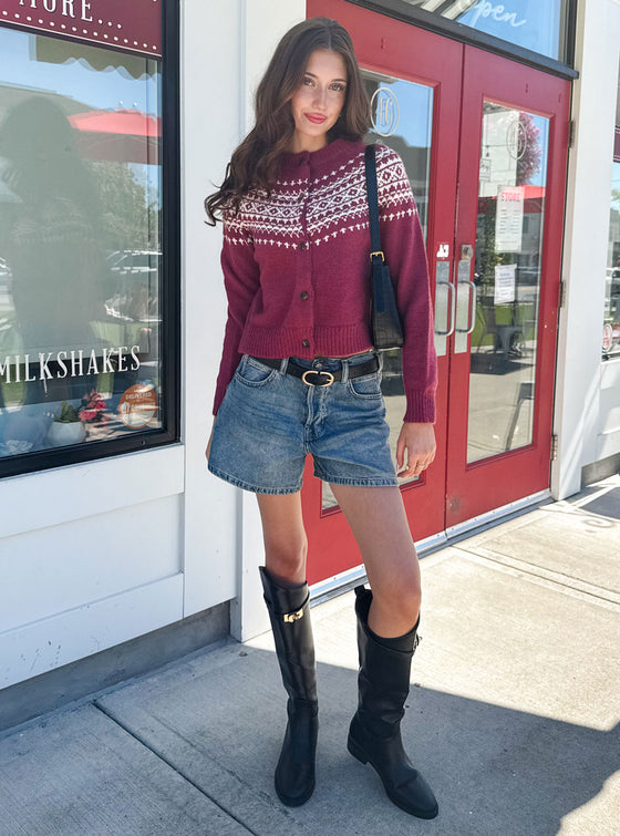 Upstate Fairisle Cardi