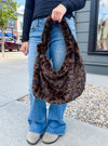 Cecilia Leopard Hobo Bag