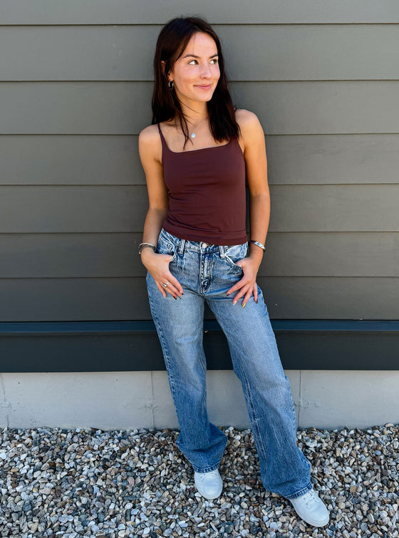 Vervet Clare 90s Wide Leg Jeans in 2 Colors