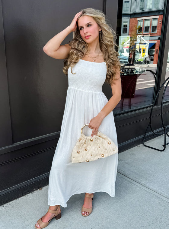 Z Supply Bayside Linen Maxi Dress