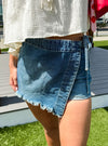 Free People Emmy Denim Skirt
