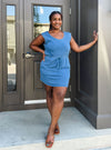 Z Supply Dayshift Denim Mini Dress