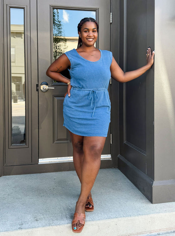 Z Supply Dayshift Denim Mini Dress