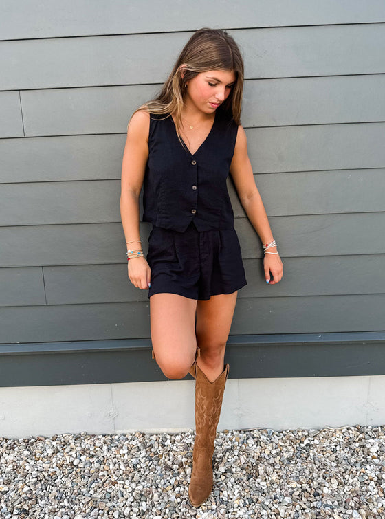 Z Supply Marta Linen Vest Top