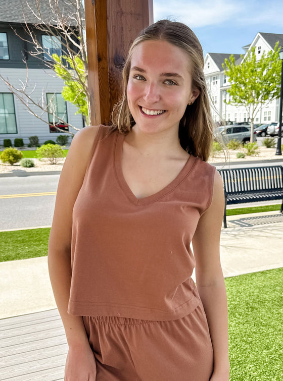 Z Supply Solane V-Neck Top
