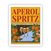 "Aperol Spritz" Vintage Poster Sticker