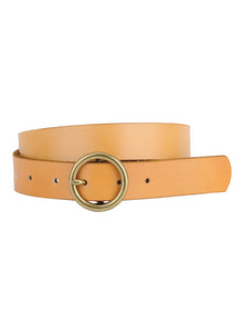  Well Rounded Belt in Camel