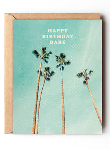  Happy Birthday Babe Card