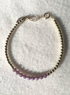 Bara Boheme Crystal Bar Bracelet