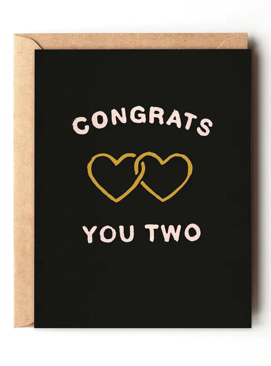 Daydreams Prints Congrats You Two Card