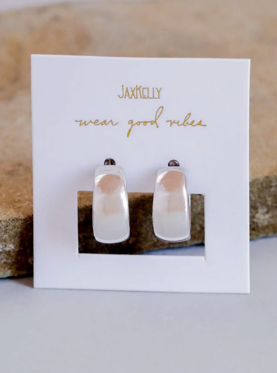 JaxKelly Wide Hoop in 2 Colors