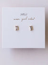 JaxKelly Baguette Earrings