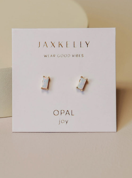 JaxKelly Baguette Earrings