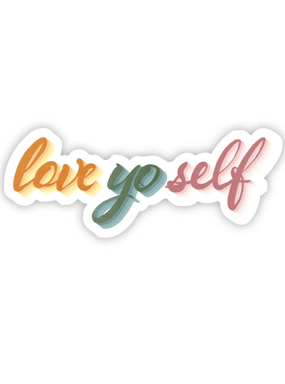 Love Yo Self Sticker