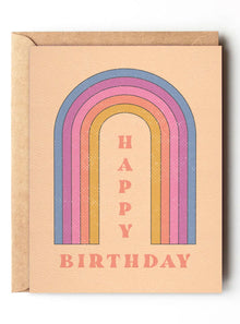  Rainbow Birthday Card