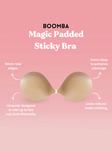  Boomba Magic Padded Sticky Bra