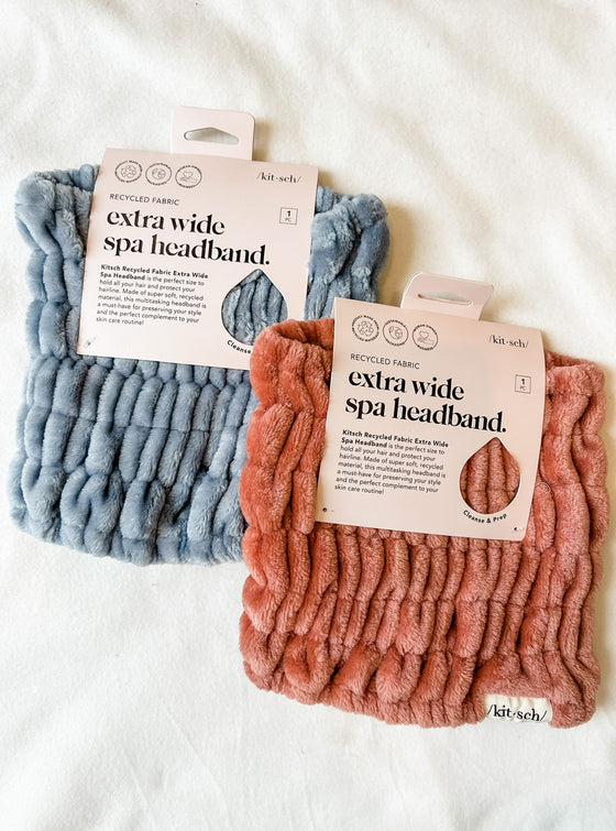 Kitsch Extra Wide Spa Headband in 2 Colors