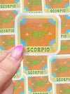 Holographic Zodiac Waterproof Stickers